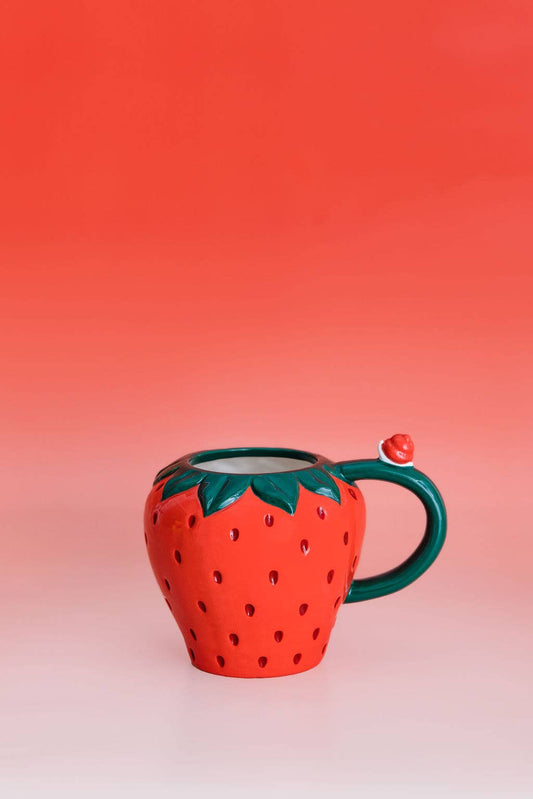 Mug - Strewberry Ceramic Mug