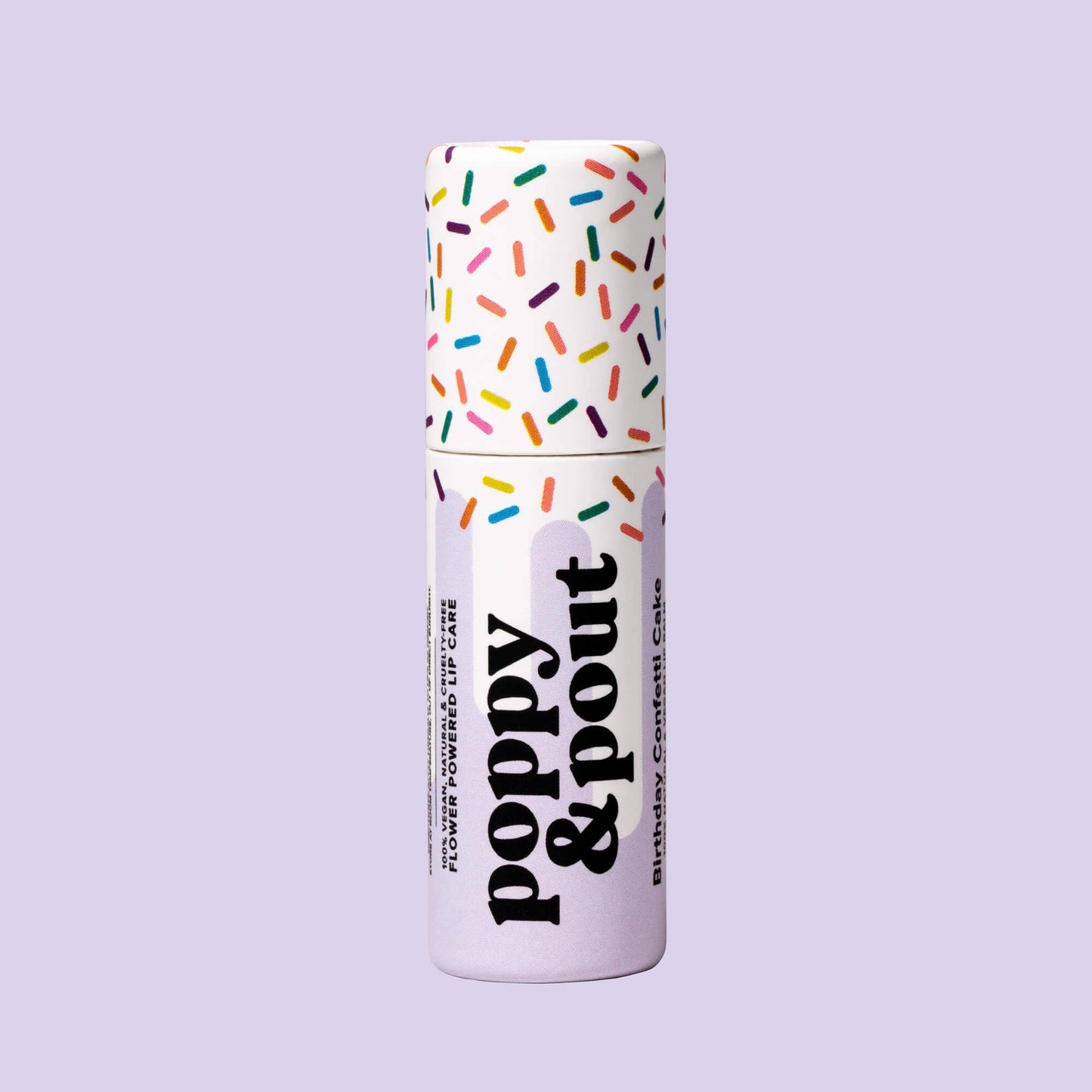 Poppy & Pout - Lip Balm - Birthday Confetti Cake