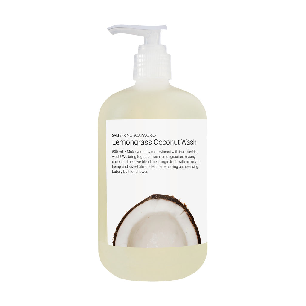 Saltspring Soapworks - Lemongrass Coconut Wash