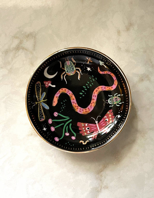 Trinket Dish - Midnight Garden