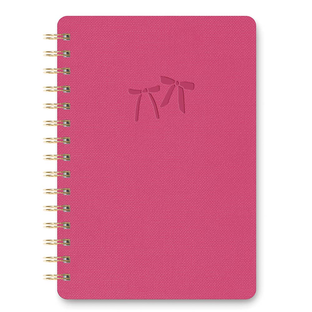 Notebook - Put a Bow on It (Pink Punch)