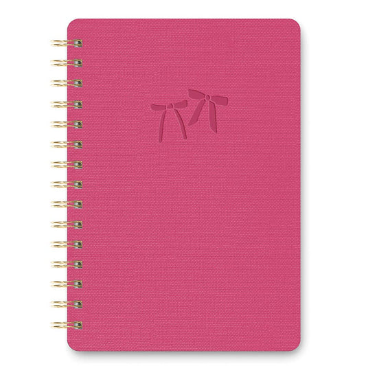 Notebook - Put a Bow on It (Pink Punch)