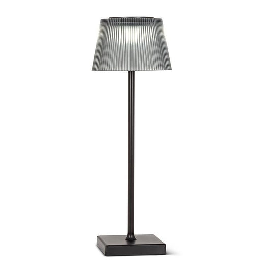 Lamp - Fluted Shade LED Outdoor Table Lamp