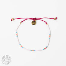 Alila Dainty Beaded Bracelet, Surf Jewelry by Koh Surf: Pink Tones