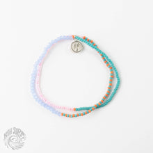 Monte Carlo Surf Bracelet, Beaded Bracelet, by Koh Surf: Purple & Blue