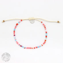 Alila Dainty Beaded Bracelet, Surf Jewelry by Koh Surf: Pink Tones