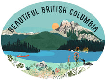 British Columbia Sticker Pack x 6