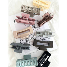 Matte Muted Assorted Hair Clips - BETTY MUTED: Assorted / ONE SIZE