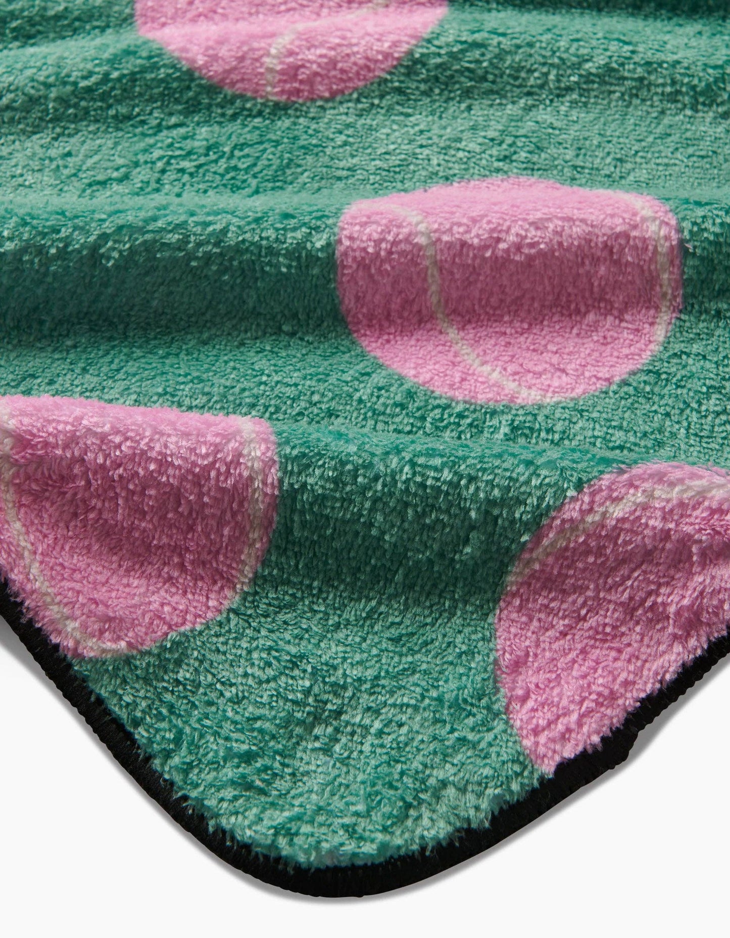 Geometry - Dog Plush Towel - Pink Ball