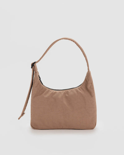 Baggu - Mini Nylon Shoulder Bag - Cocoa