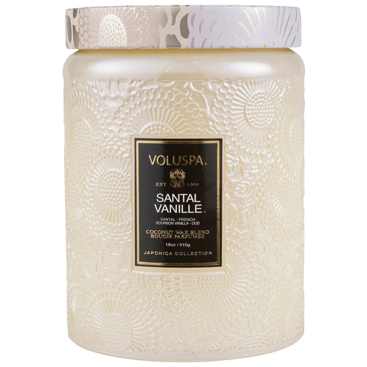 Voluspa - SANTAL VANILLE - LARGE JAR CANDLE