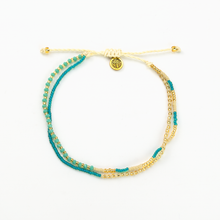 Monte Carlo Anklet, Surfer Jewelry,Beaded Anklet by Koh Surf: 001