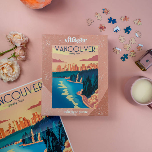 Villager Puzzles - Vancouver 1000-Piece Puzzle for Adults | Designed in Canada