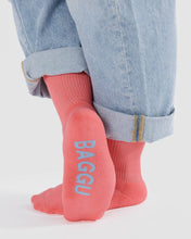 Baggu - Sock Ribbed - Watermelon Pink