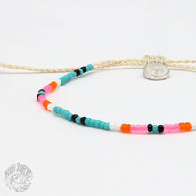 Alila Dainty Beaded Bracelet, Surf Jewelry by Koh Surf: Pink Tones