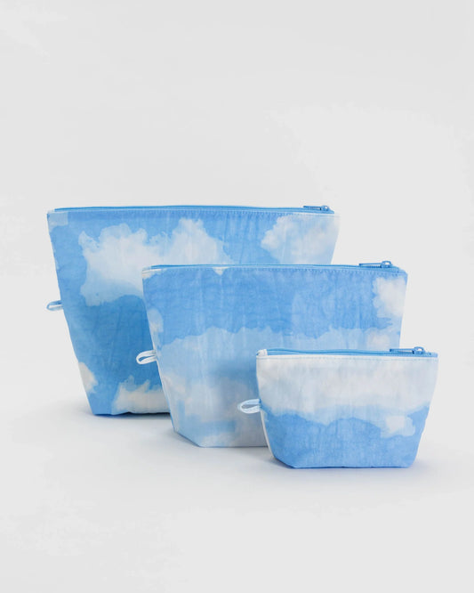 Baggu - Go Pouch Set - Clouds