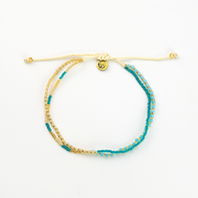 Monte Carlo Anklet, Surfer Jewelry,Beaded Anklet by Koh Surf: 005