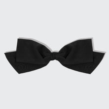 Kitsch - Recycled Fabric Bow Hair Clip 1pc- Black