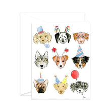 Birthday Dogs Card: Luxe Felt + White Envelope