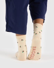 Baggu - Sock Crew - Cream Rosette