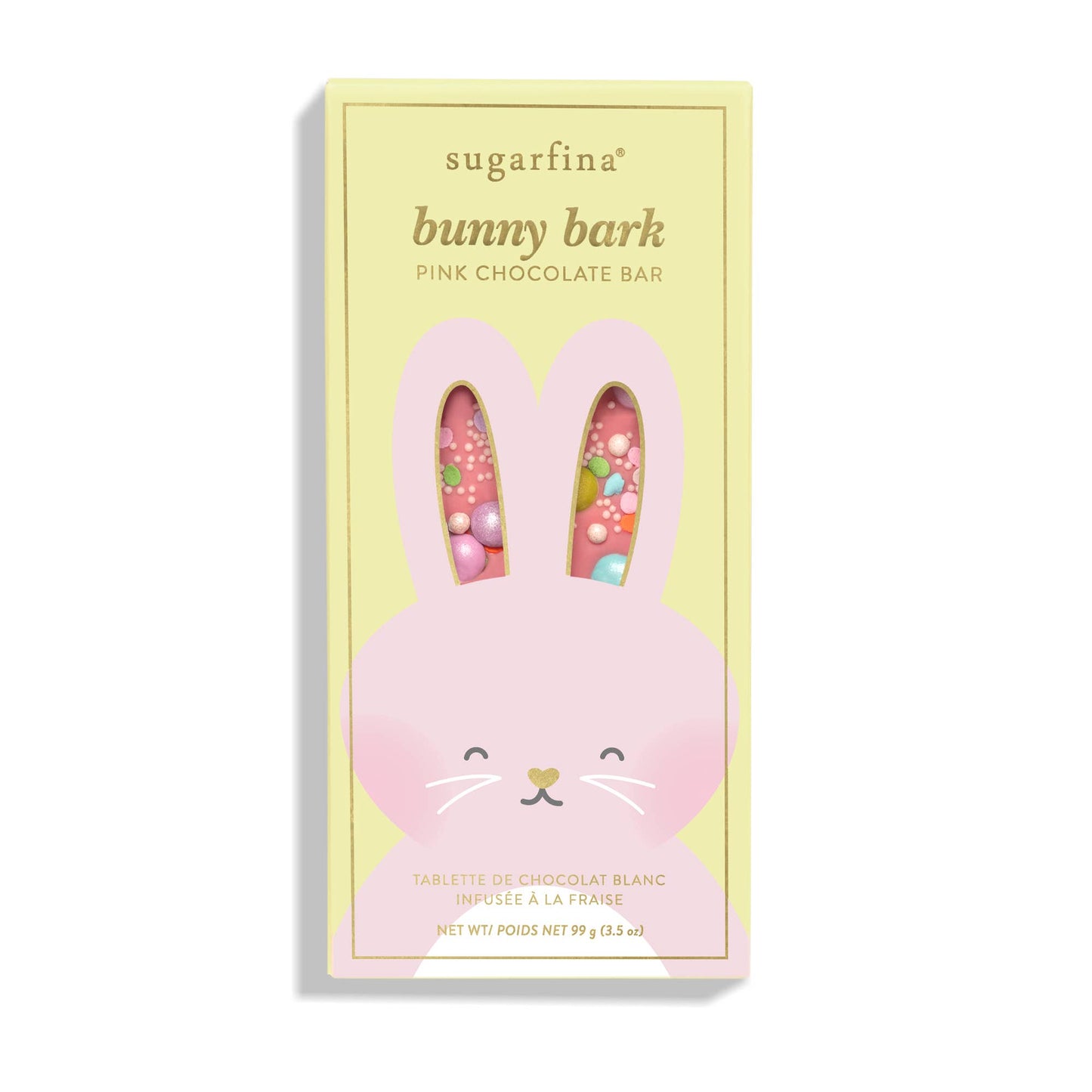 Sugarfina - Bunny Bark Pink Chocolate Bar