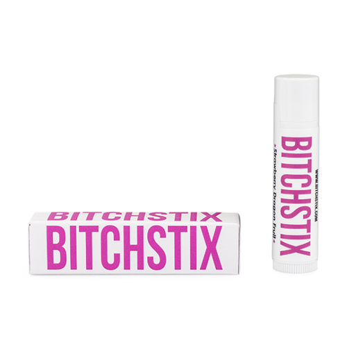 BITCHSTIX - Organic Lip Balm - STRAWBERRY DRAGONFRUIT