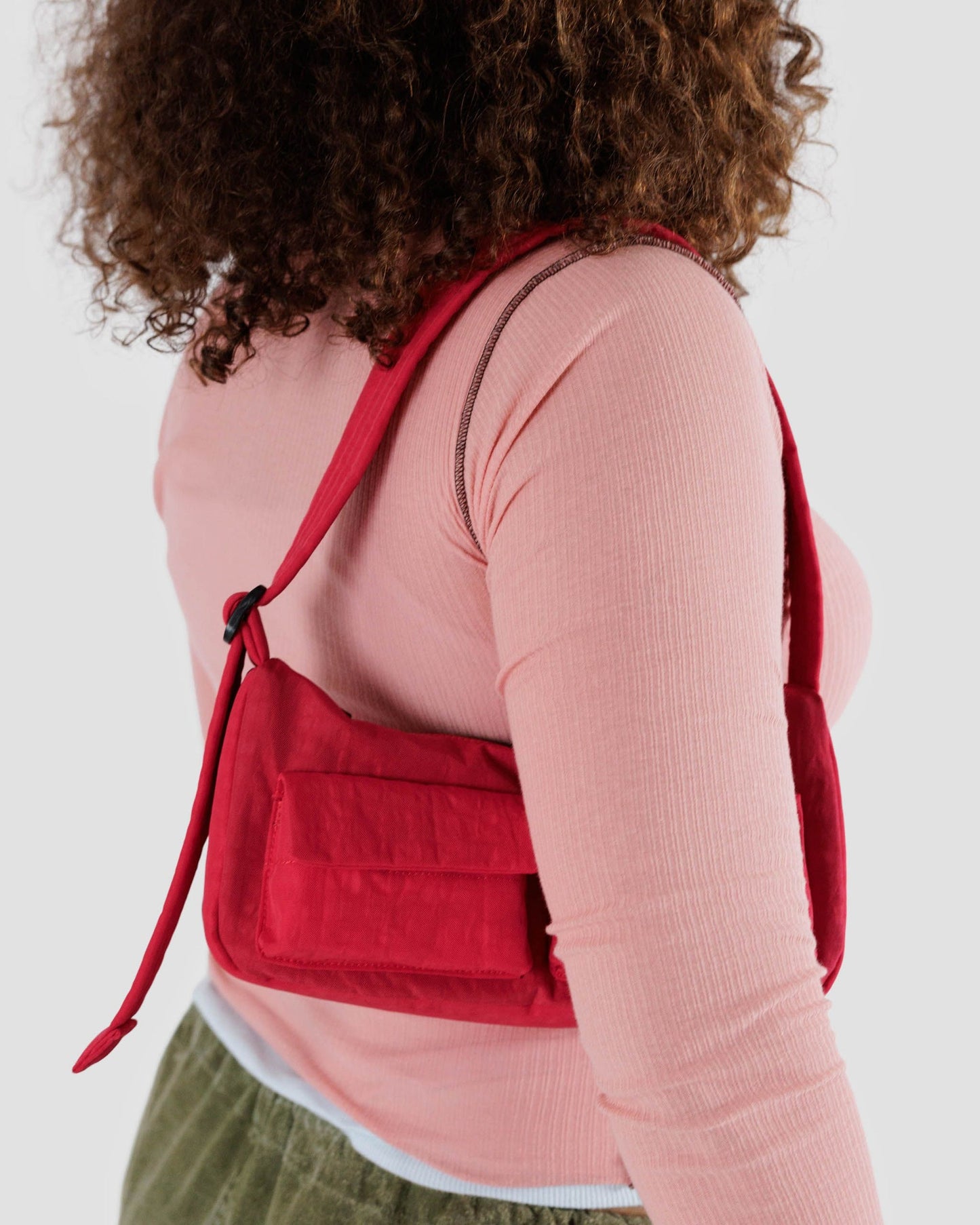 Baggu - Cargo Shoulder Bag - Candy Apple