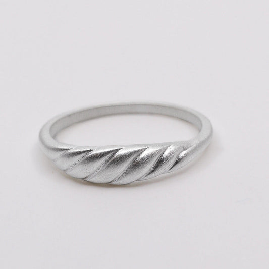 Lisa Fletcher - Meridian Signet Ring in Sterling Silver