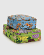 Baggu - Large Packing Cube Set - Garden Flowers