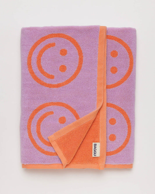 Baggu - Bath Towel - Happy Lilac