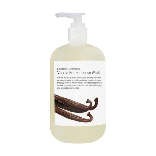 Saltspring Soapworks - Vanilla Frankincense Wash