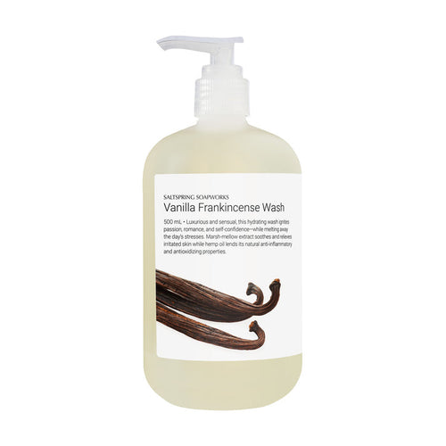 Saltspring Soapworks - Vanilla Frankincense Wash