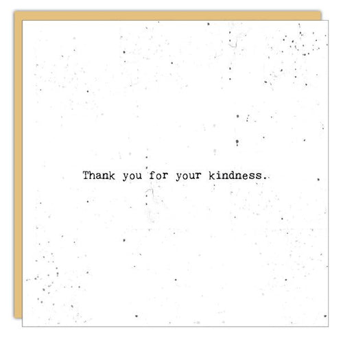 Thank You - Kindness