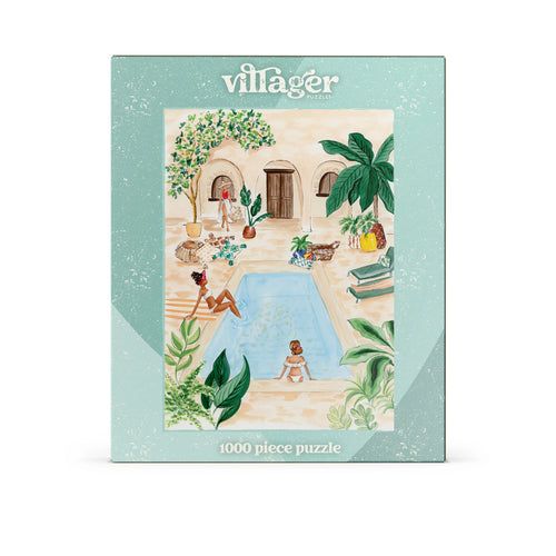 Villager Puzzles - Girls Trip | 1000-Piece Puzzle for Adults | Designed in Canada by Nadine de Almeida