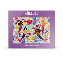 Villager Puzzles - Mermaid Life | 1000-Piece Puzzle for Adults | Designed in Canada by Briana Corr Scott