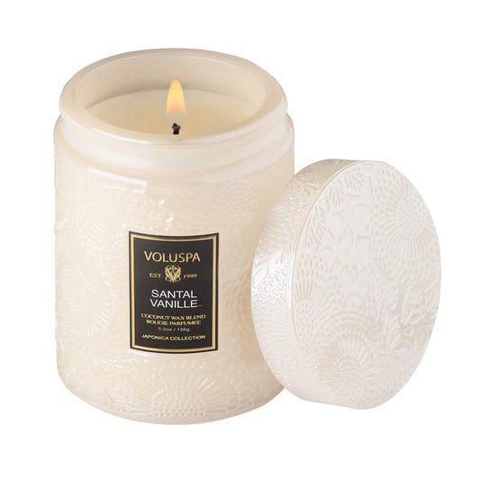 Voluspa - SANTAL VANILLE - SMALL JAR CANDLE