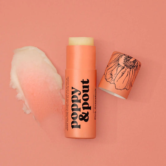 Poppy & Pout - Lip Balm - Pink Grapefruit