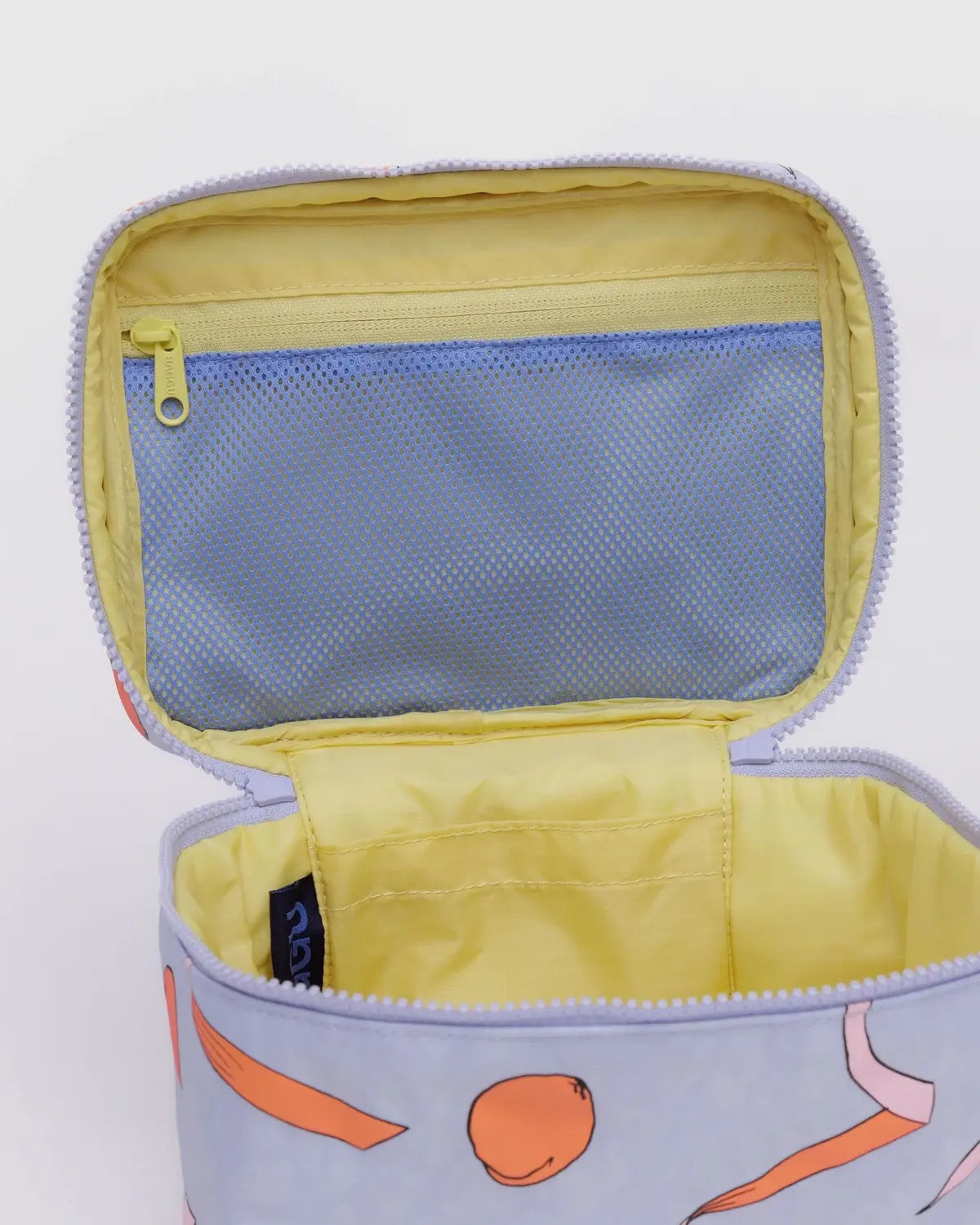 Baggu -  Cosmetic Case - Large - Apricots & Ribbons