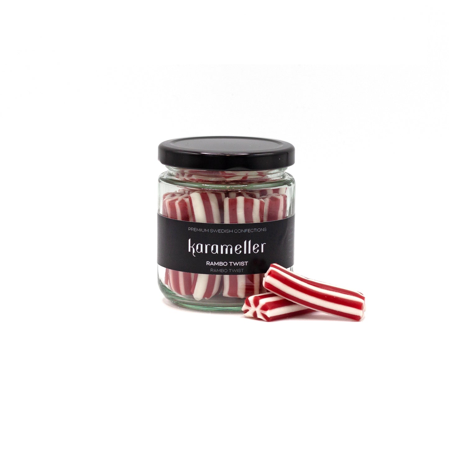 Karameller - Rambo Twist - 200g Jar – THIS & THAT | FOR LIVING AND GIVING