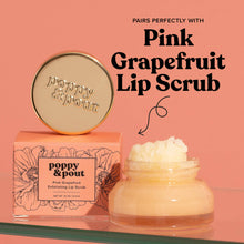 Poppy & Pout - Lip Balm -  Pink Grapefruit