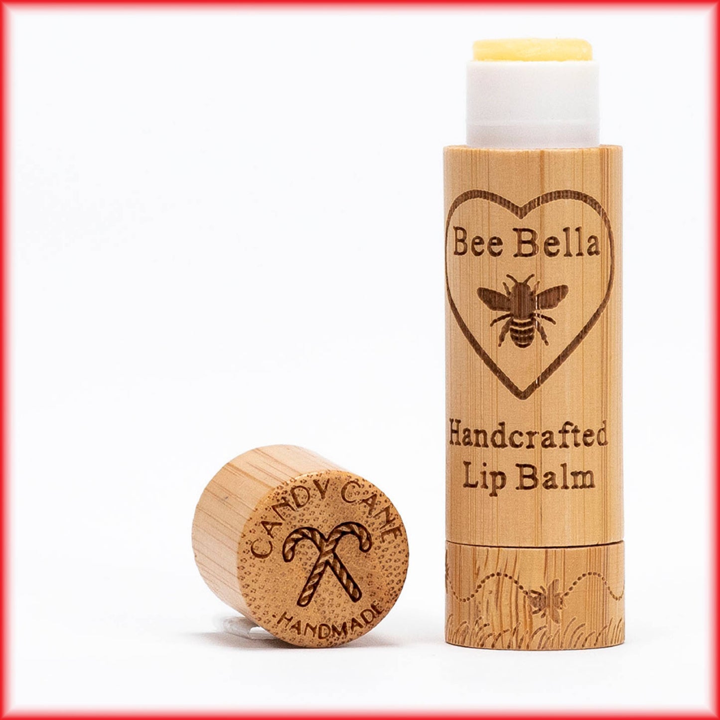 Bee Bella Lip Balm - Candy Cane