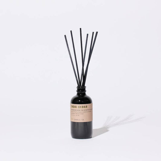 P.F. Candle Co. - Enoki Cedar– Alchemy Reed Diffuser