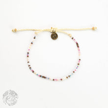 Alila Dainty Beaded Bracelet, Surf Jewelry by Koh Surf: Pink Tones