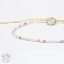 Alila Dainty Beaded Bracelet, Surf Jewelry by Koh Surf: Pink Tones