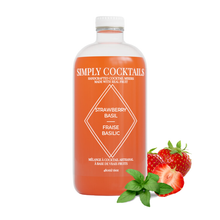 Simply Cocktails - Strawberry Basil Mixer - 16oz