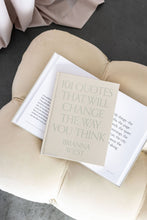 Books - 101 Quotes That Will Change The Way You Think - Table book