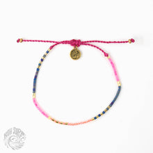 Alila Dainty Beaded Bracelet, Surf Jewelry by Koh Surf: Pink Tones