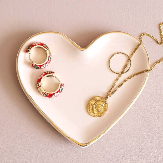 Trinket Dish - Pink Heart