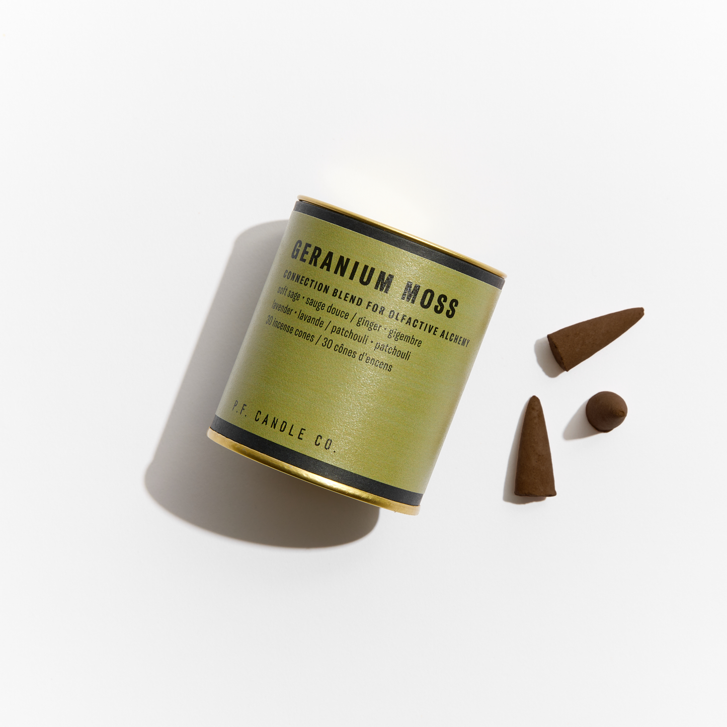 P.F. Candle Co. - Geranium Moss - Alchemy Incense Cones