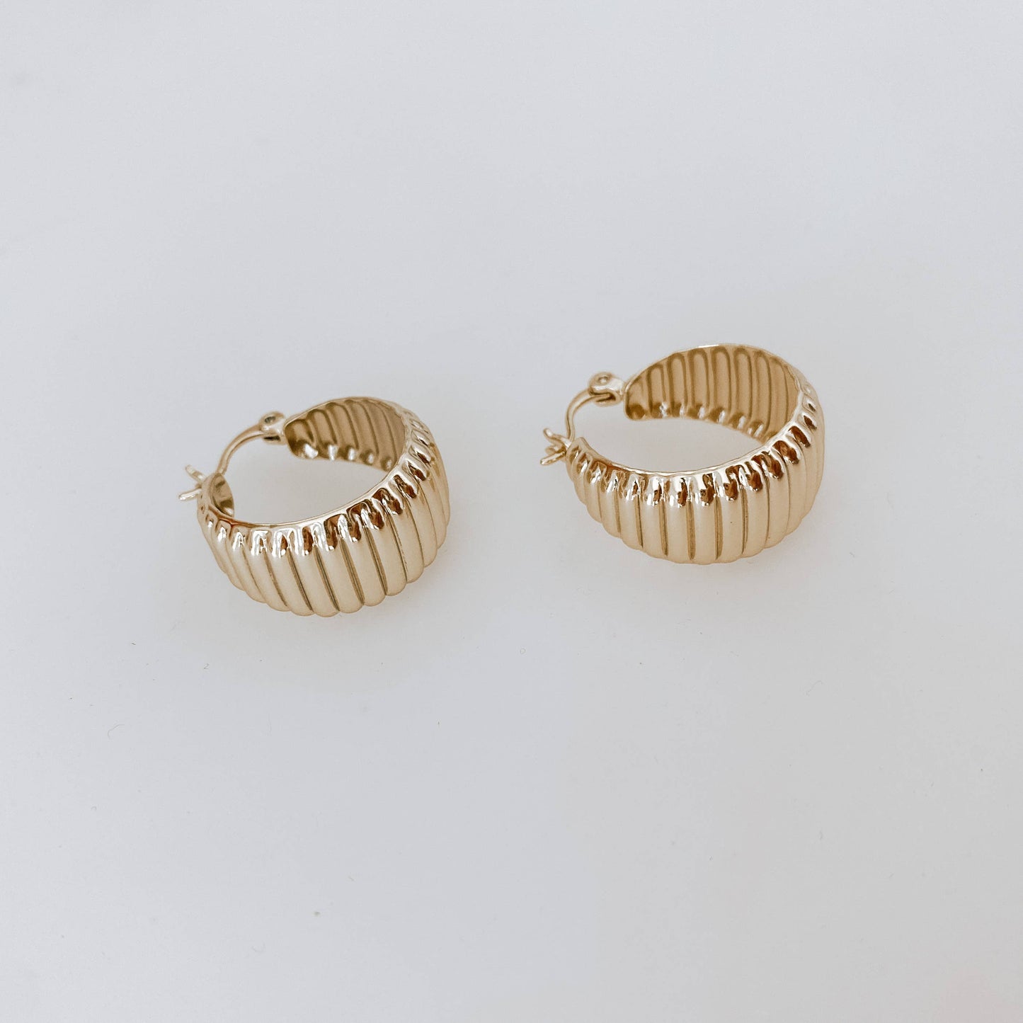 Earrings - Ginger Hoops